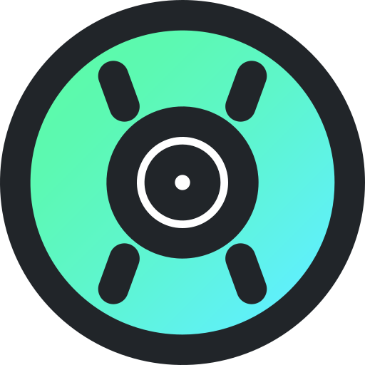 Dvd player Generic gradient lineal-color icon