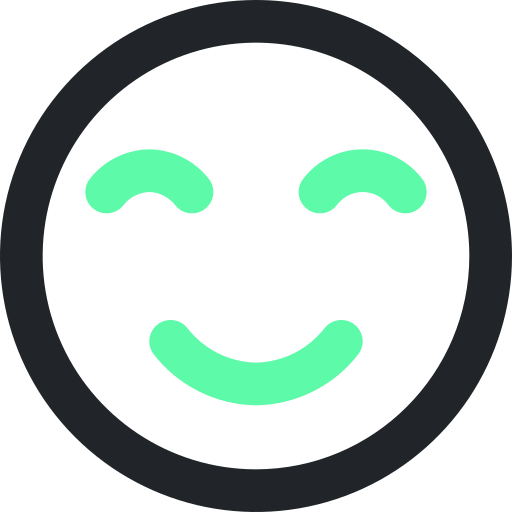 glimlach-emoticon Generic color outline icoon