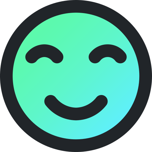 émoticône sourire Generic gradient lineal-color Icône