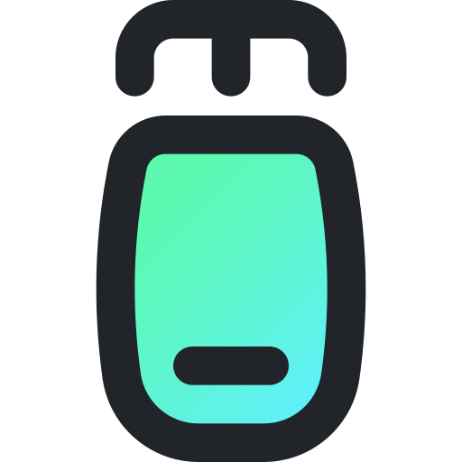 usb Generic gradient lineal-color icon