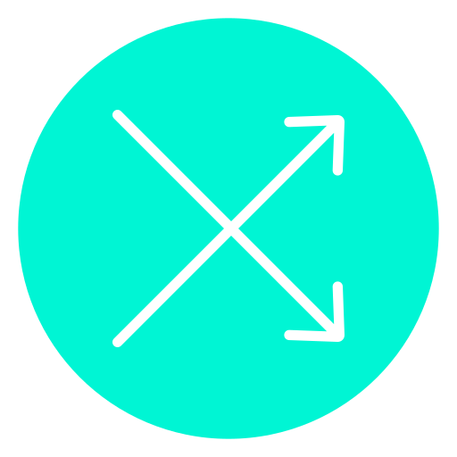 交差する Generic Flat icon