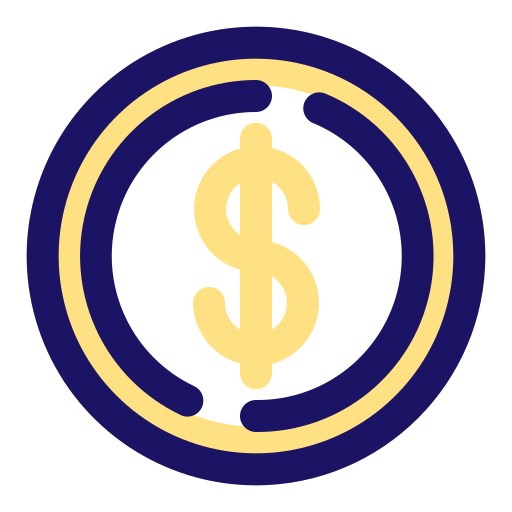 moeda Generic Outline Color Ícone