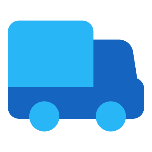 ciężarówka dostawcza Generic Flat ikona