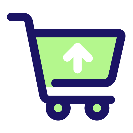 carrito de compras Generic Outline Color icono