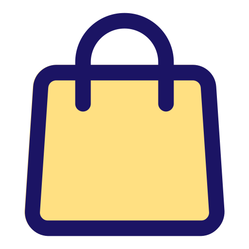 Shopping bag Generic Outline Color icon