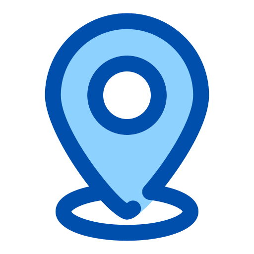 Map Pin Generic Blue icon