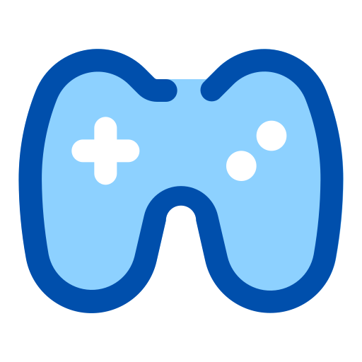 ゲームコントローラ Generic Blue icon