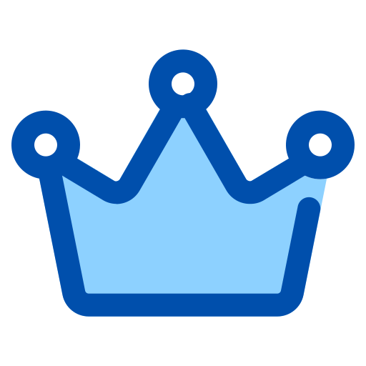 クラウン Generic Blue icon