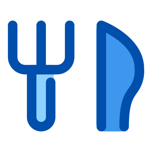 레스토랑 Generic Blue icon