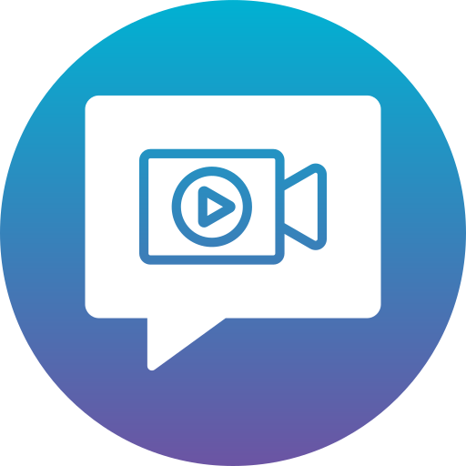 video-chat Generic gradient fill icon