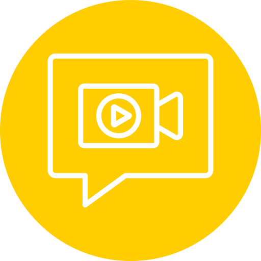 video-chat Generic color fill icon