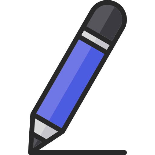 연필 Generic Outline Color icon