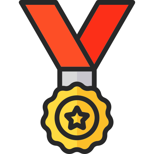 Medal  Generic Outline Color icon