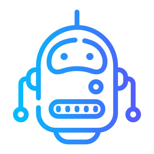 robot Generic Gradient icoon