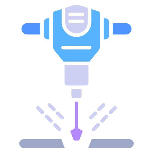 Jackhammer Generic color fill icon