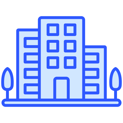 Building Generic color lineal-color icon