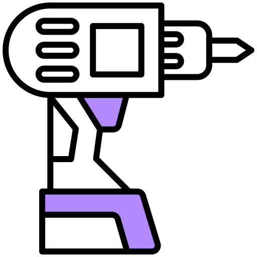 ハンドドリル Generic color lineal-color icon