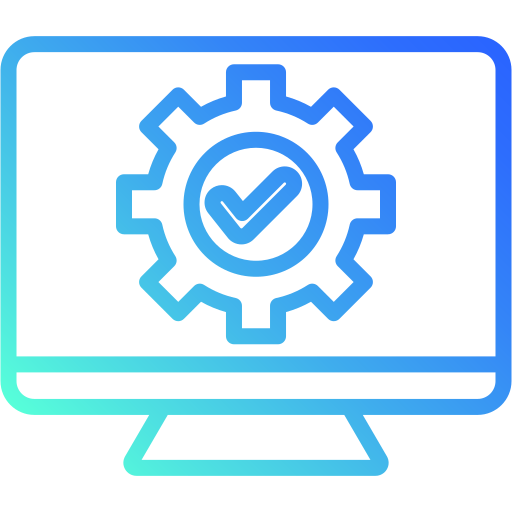 development Generic gradient outline icon