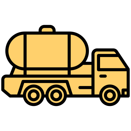 Tanker truck Generic color lineal-color icon
