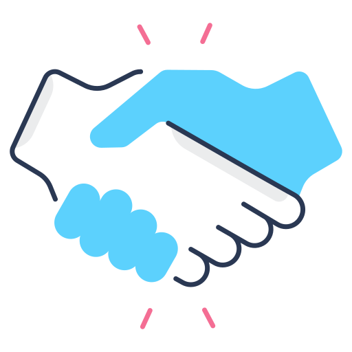 Handshake Generic color fill icon