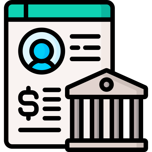 cuenta bancaria Special Lineal color icono