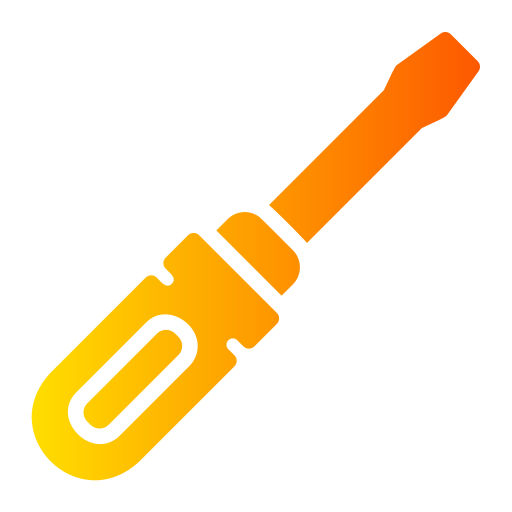 Screwdriver Generic gradient fill icon