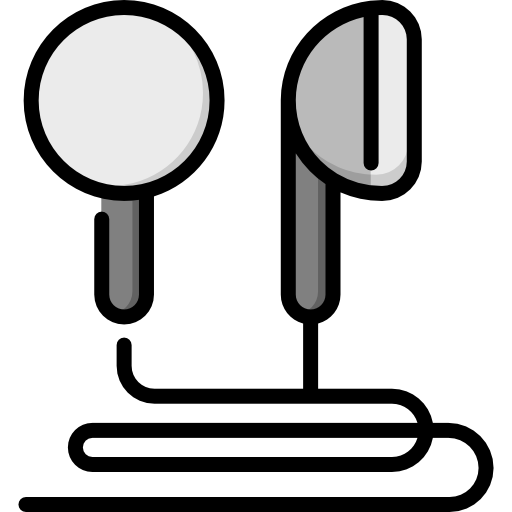Earphones Special Lineal color icon