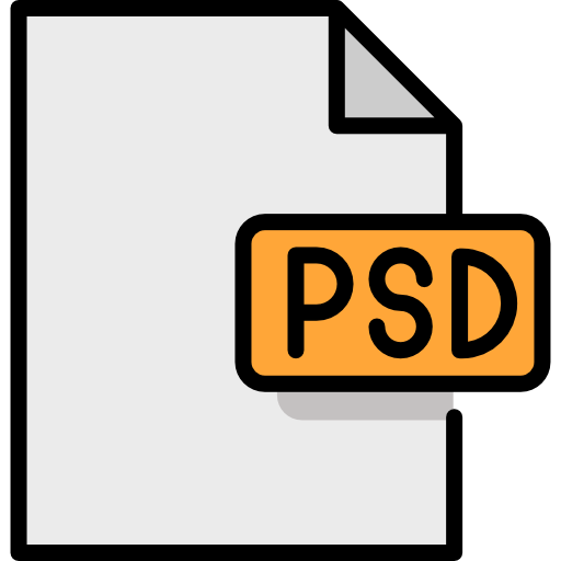 psd 파일 Special Lineal color icon