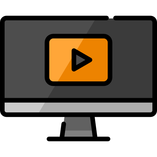 videoplayer Special Lineal color icon