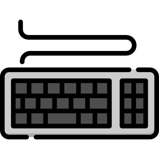 tastatur Special Lineal color icon