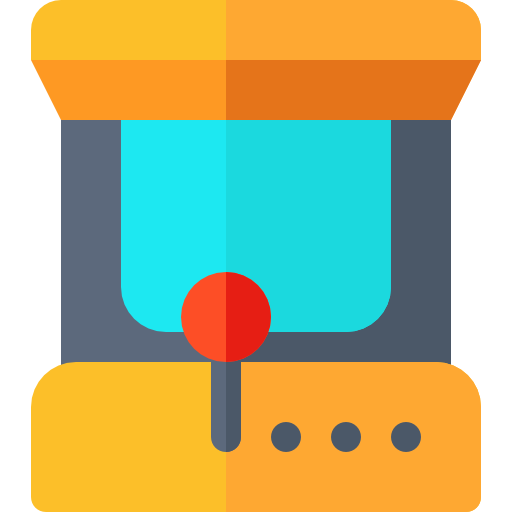 Arcade machine Basic Rounded Flat icon