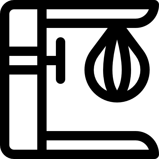 샌드백 Basic Rounded Lineal icon