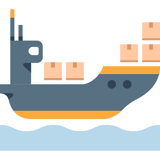 barco de carga Chanut is Industries Flat icono