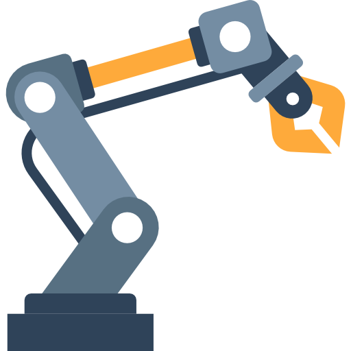 roboterarm Chanut is Industries Flat icon