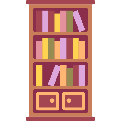 Bookshelf Chanut is Industries Flat icon