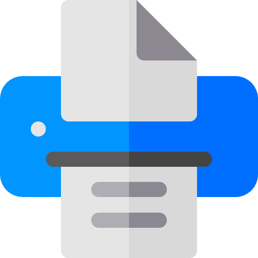 Printer Basic Rounded Flat icon