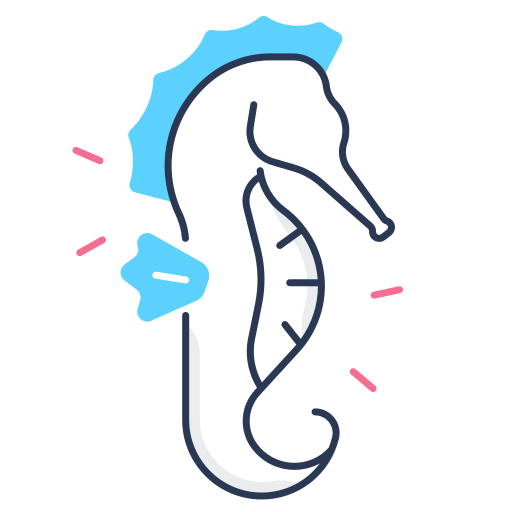 Seahorse  Generic color fill icon