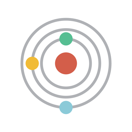 sistema solar Generic Flat Ícone