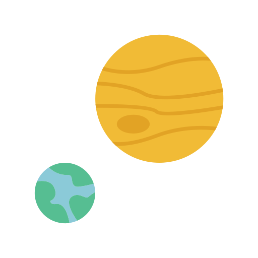 Jupiter Generic Flat icon
