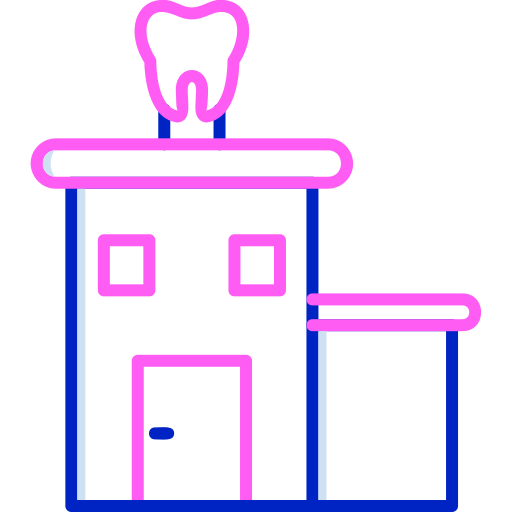 Dental clinic Generic color fill icon