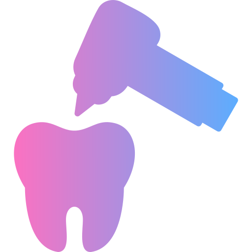 Dental drill Generic gradient fill icon