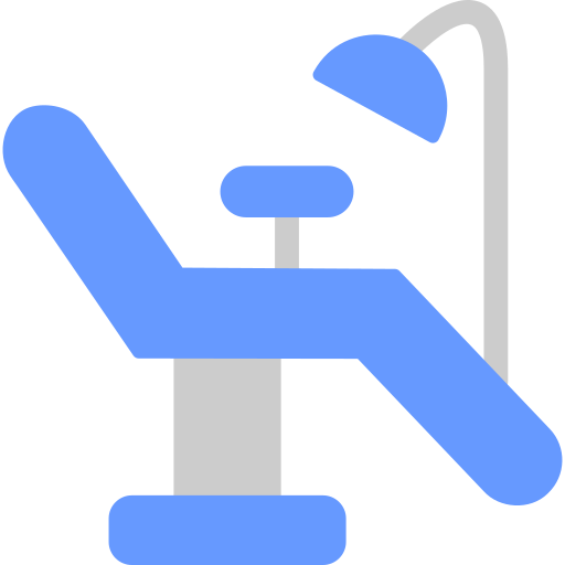Dentist Chair Generic color fill icon
