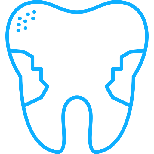 dentes Generic gradient outline Ícone