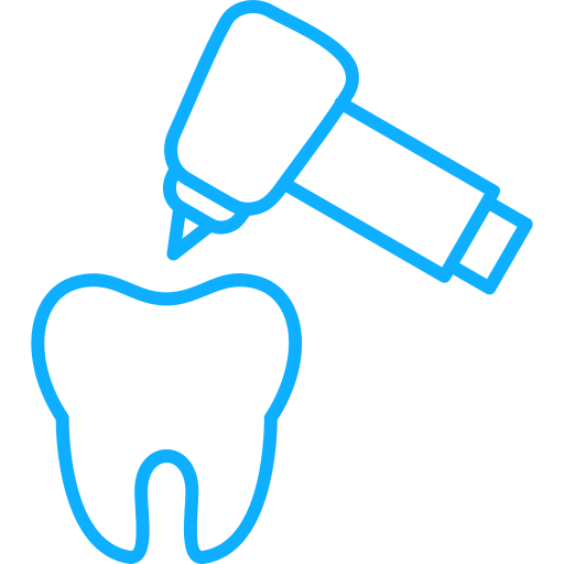 Dental drill Generic gradient outline icon