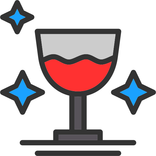 Wine glass Generic Outline Color icon