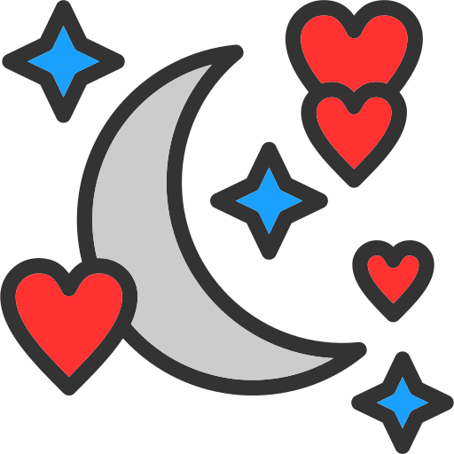 Honeymoon Generic Outline Color icon