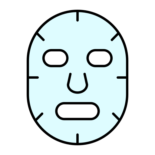 máscara facial Generic color lineal-color icono