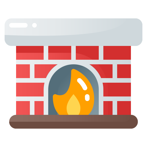 Fireplace Generic gradient fill icon