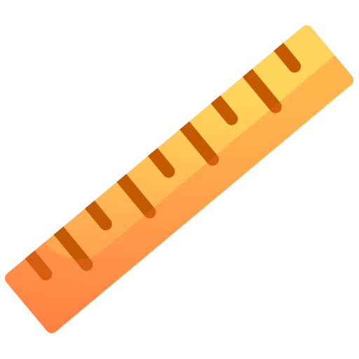 Ruler Generic Flat Gradient icon