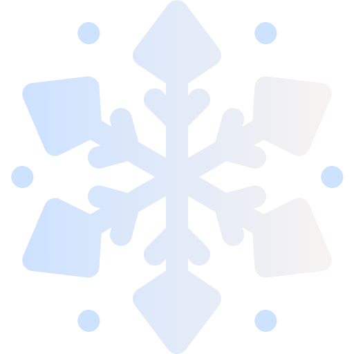 Śnieg Generic gradient fill ikona